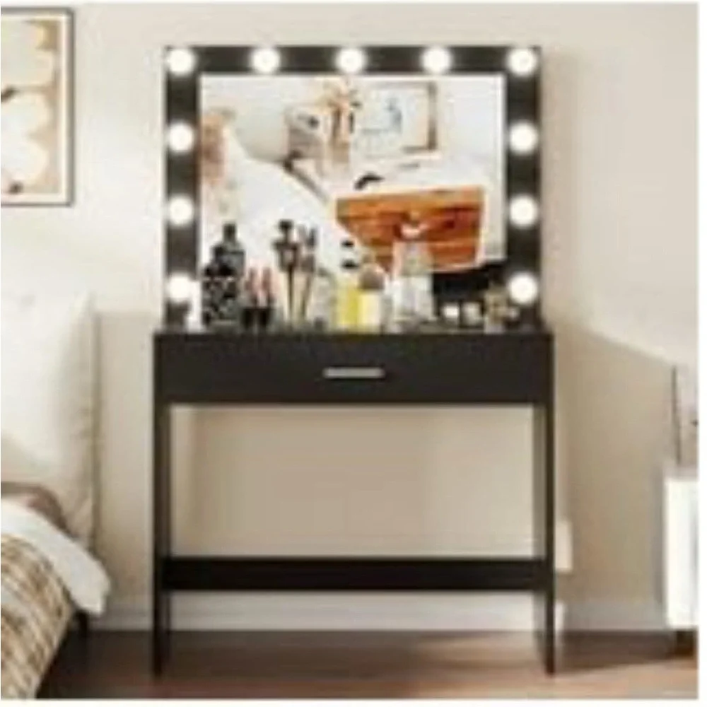 Wood Vanity Table - Still in box